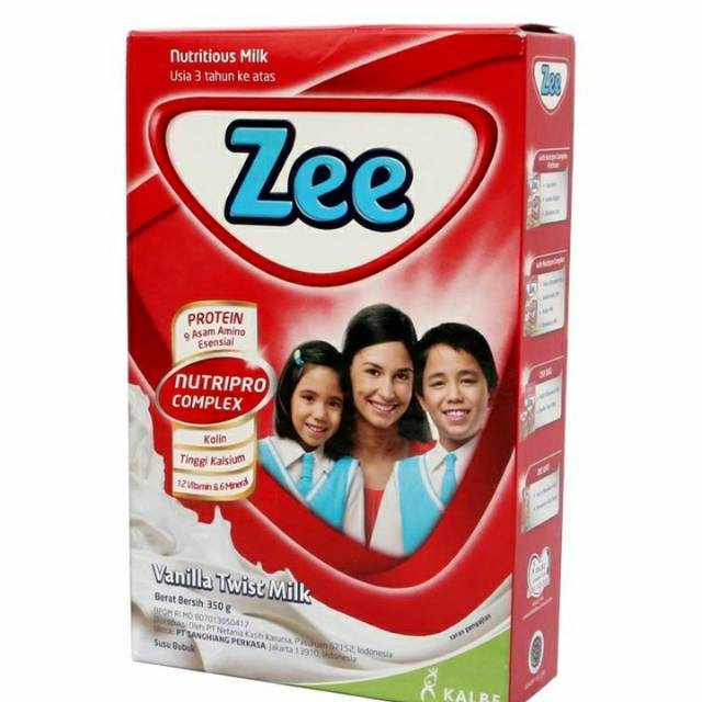 

Zee Susu Bubuk Instant Vanilla / coklat Twist 350Gr