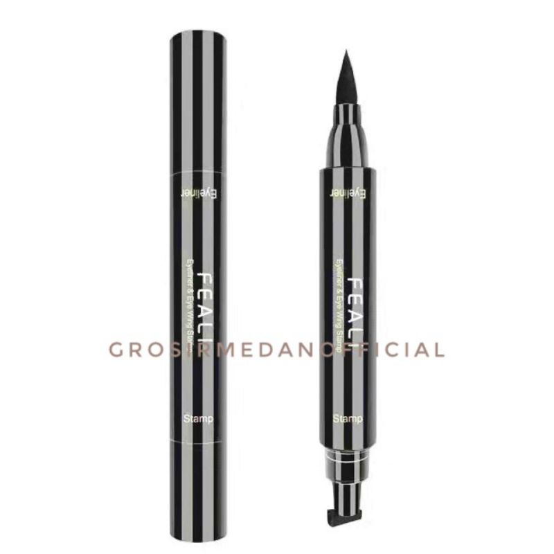 EYELINER STAMP FEALI - HITAM WATERPROOF NATURAL
