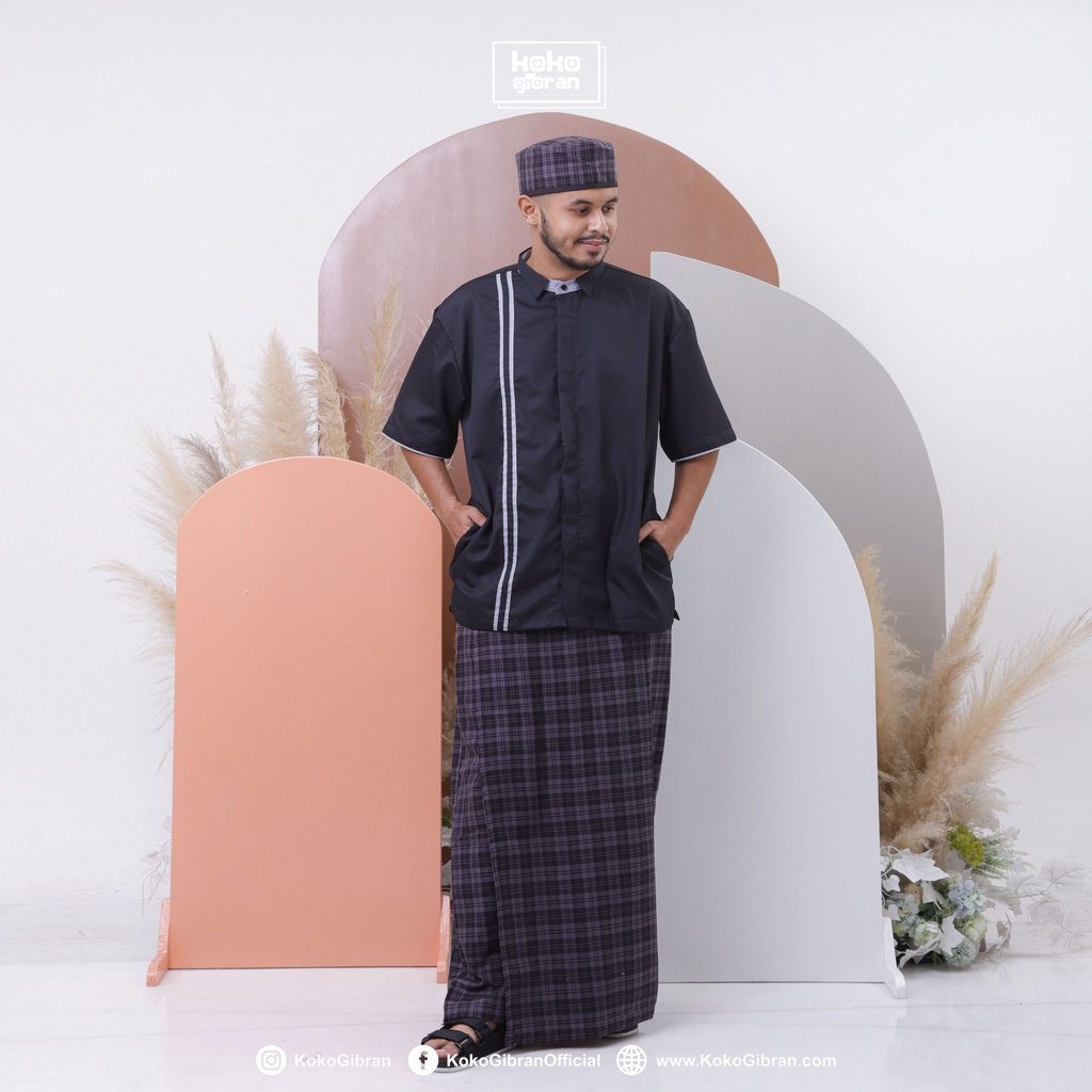 Set SPK Dewasa / Set Ramzan Ayah / Set Koko Sarung Peci Dewasa / Koko Dewasa /Sarung Peci Dewasa / S