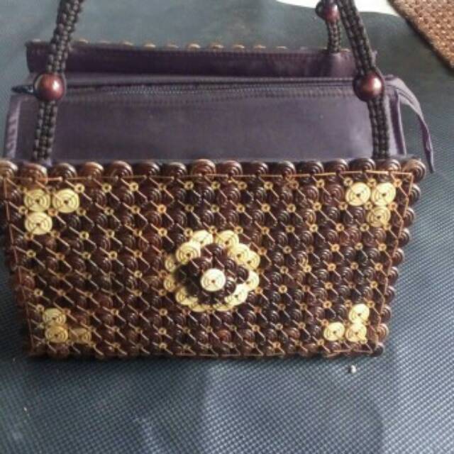 Tas  Batok jumbo atau tas tempurung Kelapa jumbo