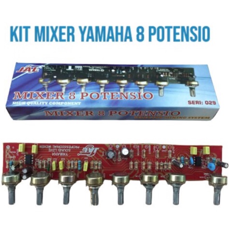 KIT MIXER YAMAHA 8 POTENSIO