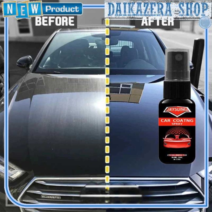 Cairan Body Mobil Car Ceramic Nano Coating Polish 50ml - Hitam