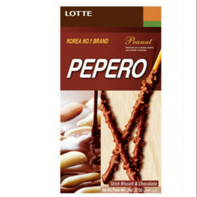 

PEPERO PEANUT & CHOCOLATE 36 GR PRODUCT KOREA