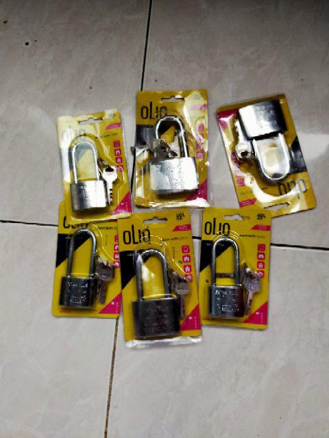 Gembok Pintu Oliq Murah Uk. 30-50 Panjang Pendek Mirip Hpp