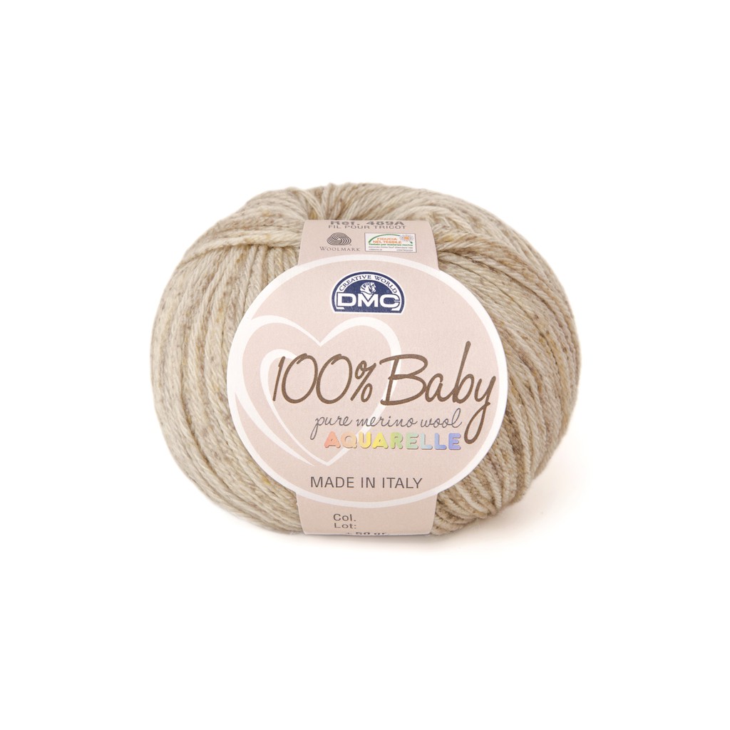 Benang Rajut Knit Crochet DMC Art 489A - 100% Baby Aquarelle Kode 1330