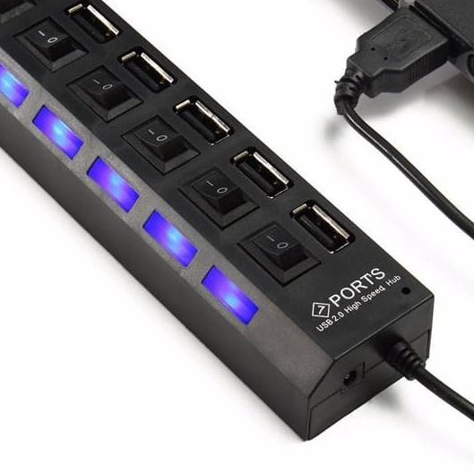 ☑ USB HUB 7 PORT 7 SWIT / USB HUB 7 PORT 7 SWIT SAKLAR ❊