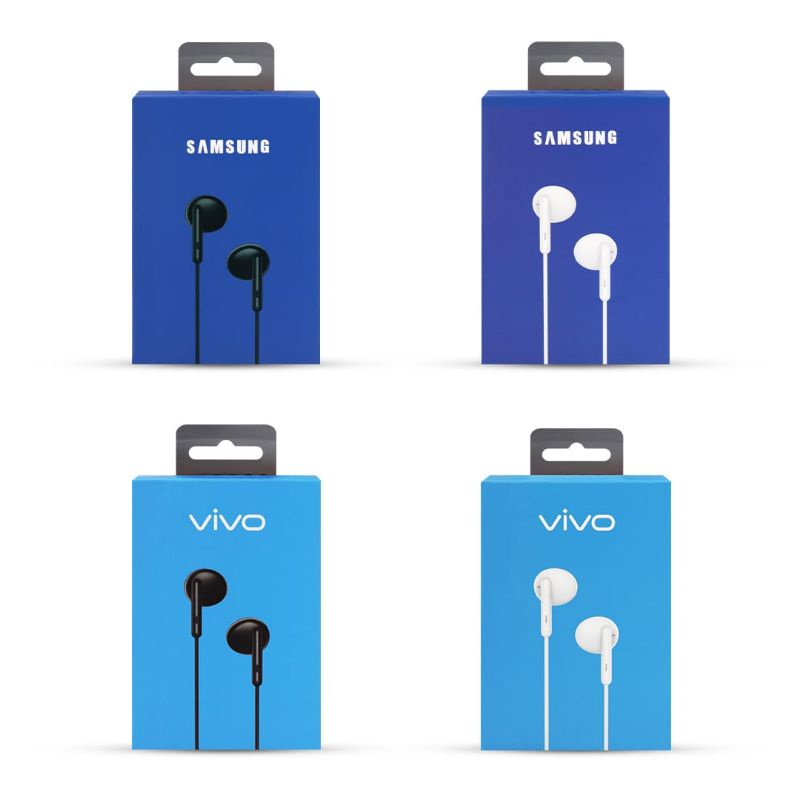 HANDSFREE BRAND BUDS CLASSIC R3 PRO NEW ELEGANT EARPHONE All Brand PureBass PromoSen