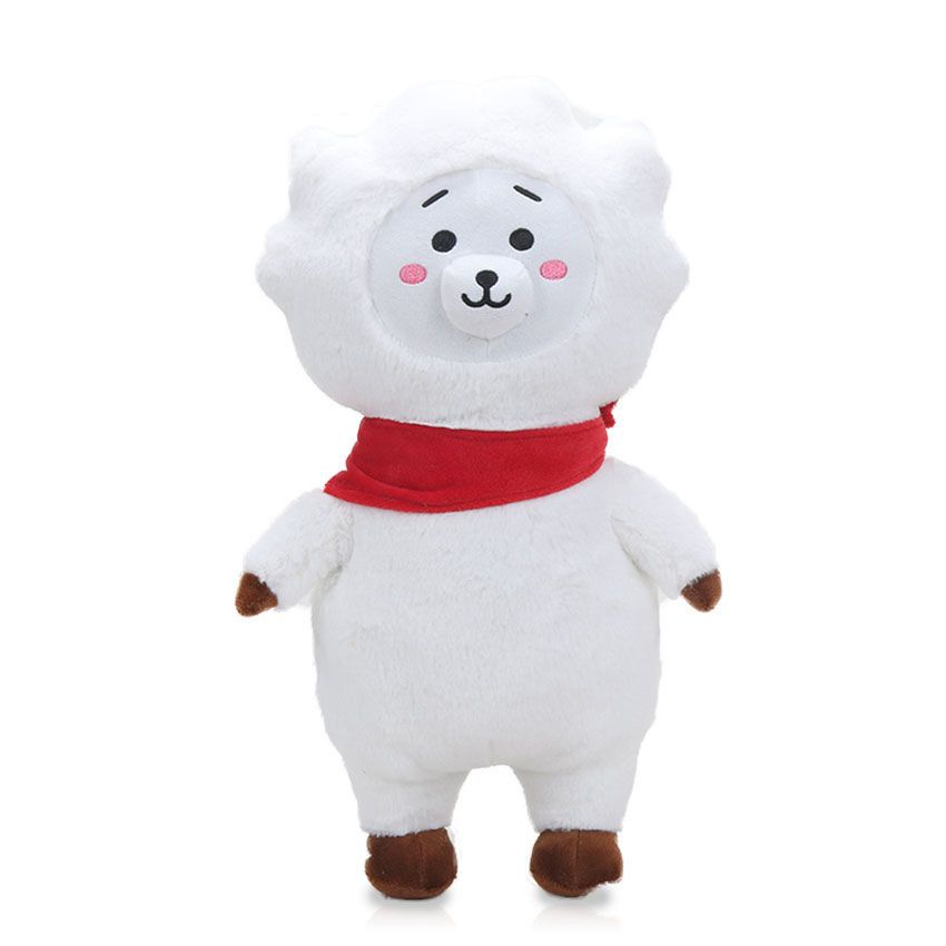 40cm/33cm Tata Mang Chimmy RJ Koya Kpop BTS BT21 Gantungan Kunci Mewah Boneka Key Ring Boneka Mainan Stiker