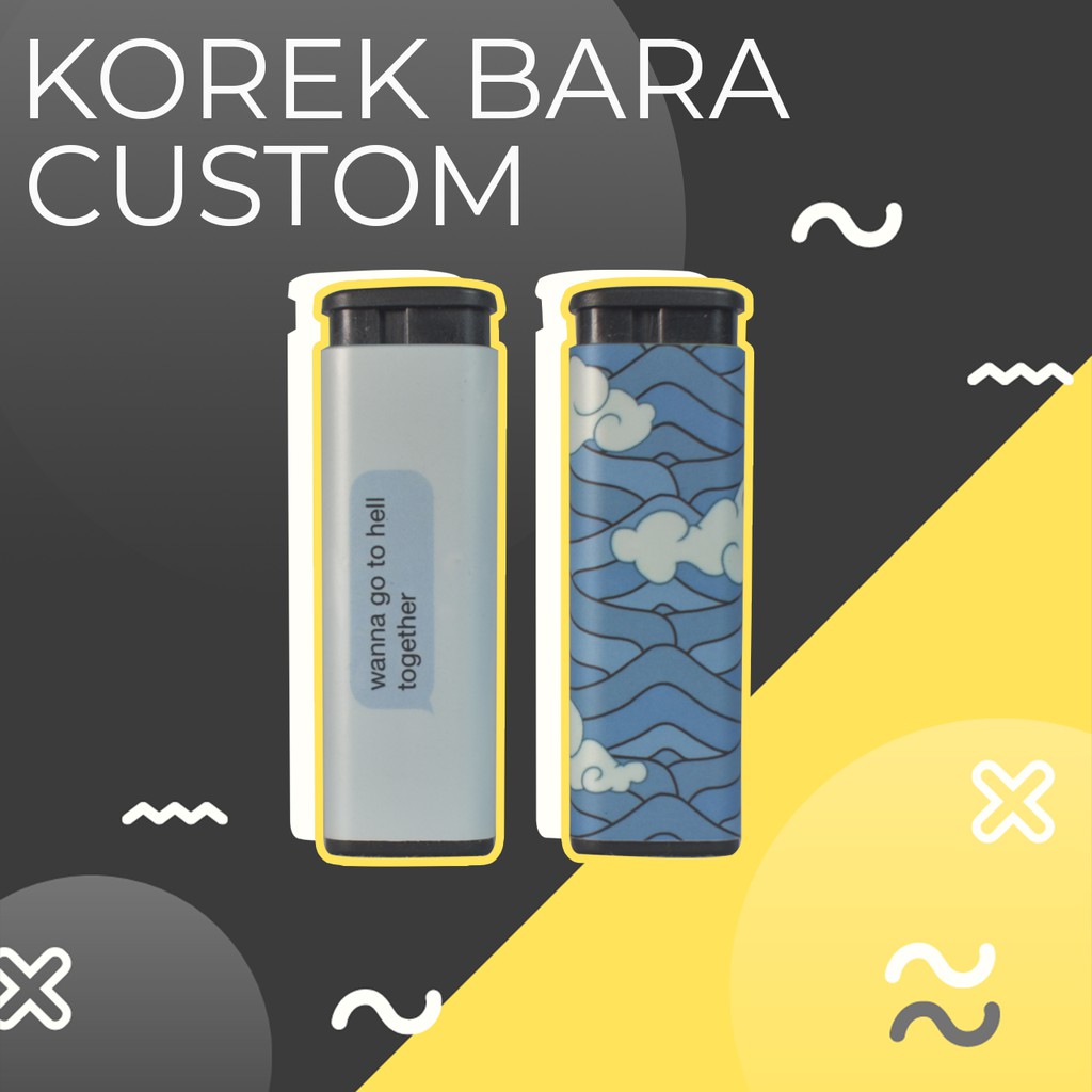 CUSTOM KOREK BARA MURAH