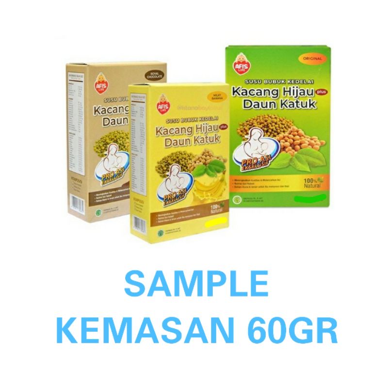 [SAMPLE 30gr x 2] AFIS Susu POPIMON l KEDELAI AFIS Pelancar ASI