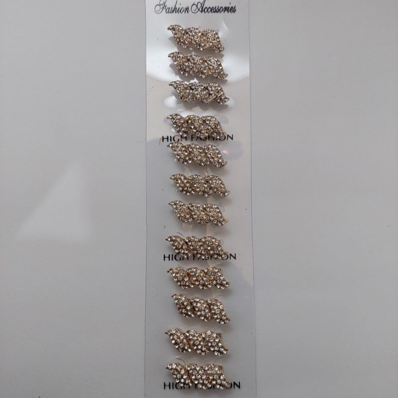 BROS DAGU Kecil Mungil Hijab Full Mata Korea Aksesoris Wanita Muslim-Kuning F