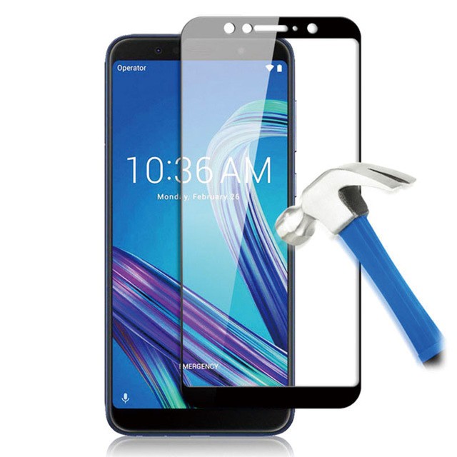 Paket Tempered Glass Layar Dan Tempered Glass Camera Back Lens Asus Zenfone Max Pro M1