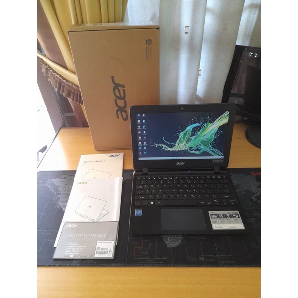 Acer Aspire 3 A311 Slim Fullset Like New - Intel N4000 Ram 4gb HDD 500gb - Laptop Bekas Seken Second