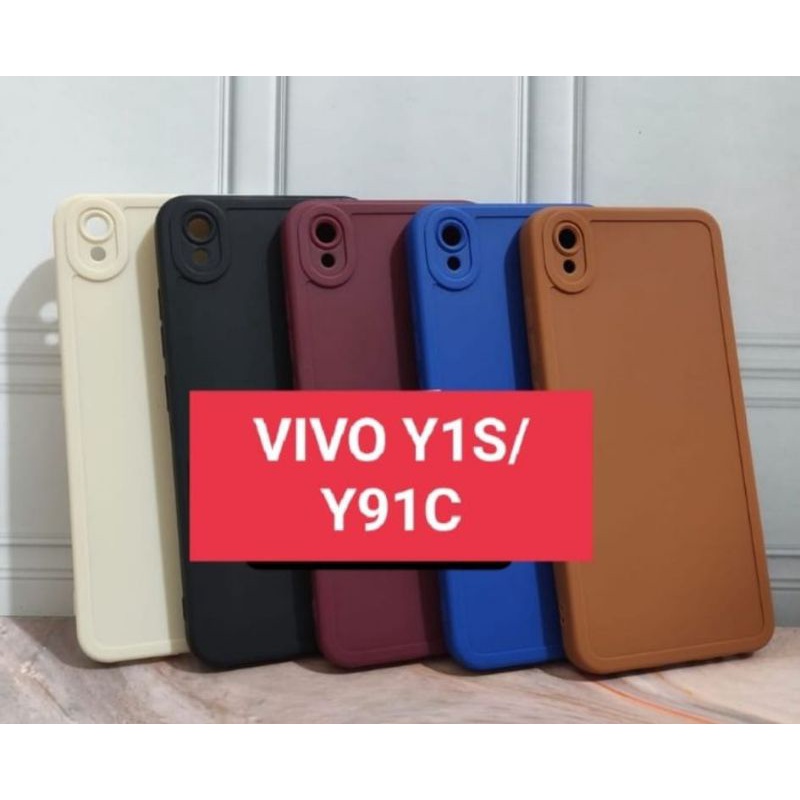 SLIKON/CASE SOFT TERBARU MACARON TIPE VIVO Y1S/Y91C MY CHOICE CASE