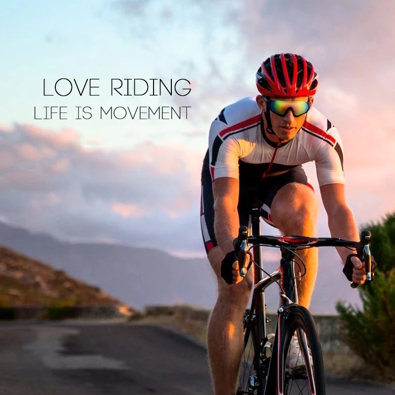 kacamata pria wanita SPORT 8174 love riding anti uv