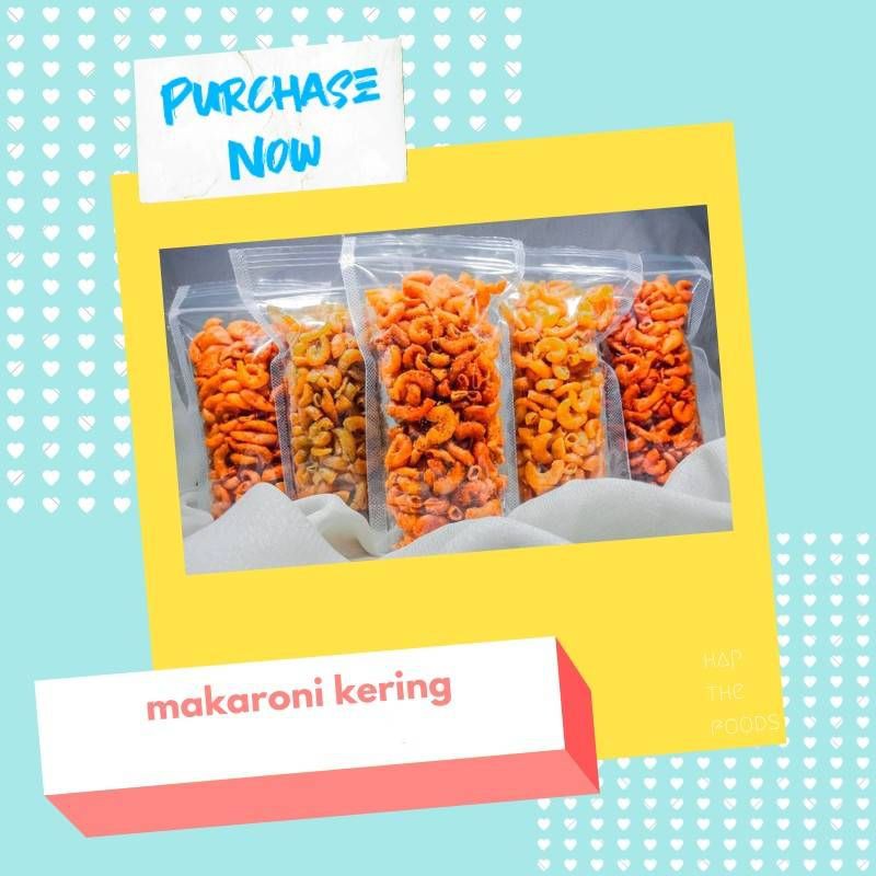 

MAKARONI KERING HAPTHEFOODS (100gram)