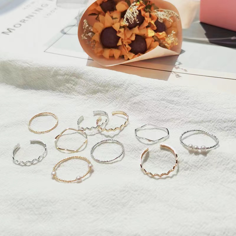 Cincin Jari Gaya Korea Untuk Aksesoris Wanita