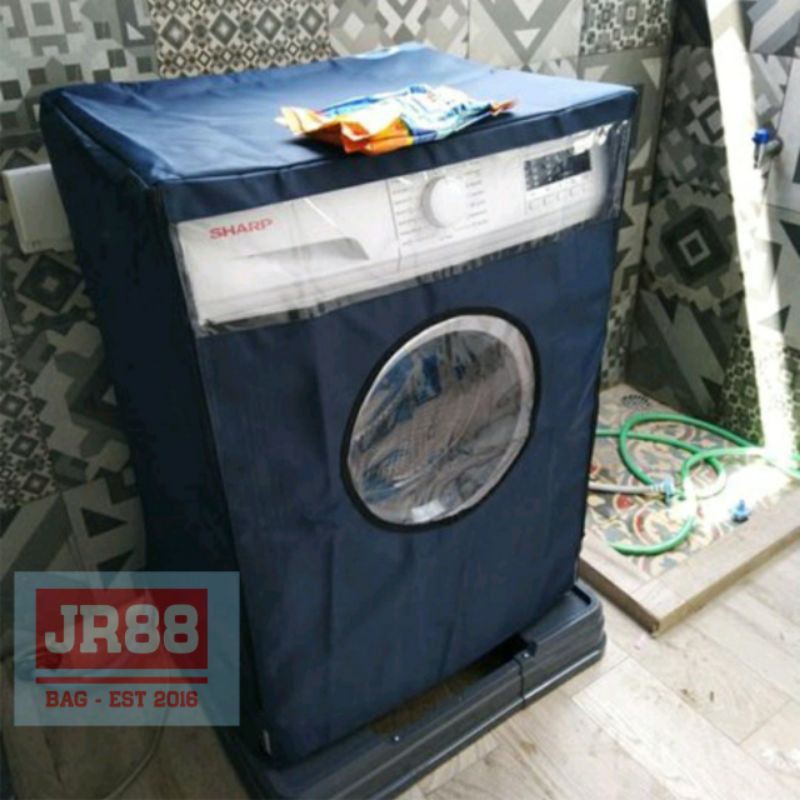 sarung mesin cuci Top loading 1 tabung (bukaan atas) & fron loading bukaan depan-5