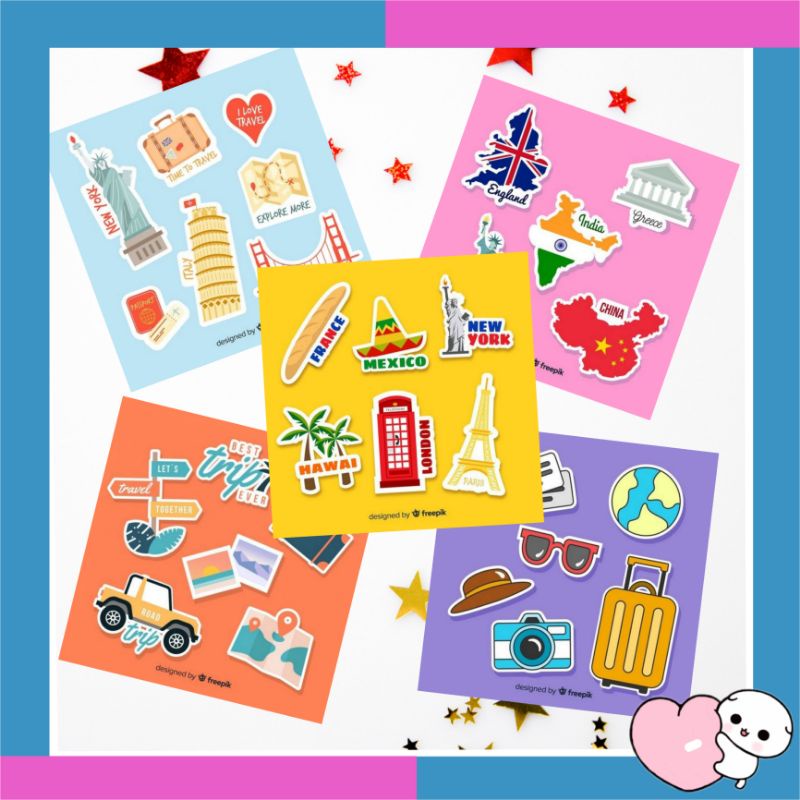 

Stiker aesthetic travel stiker tumblr stiker travelling