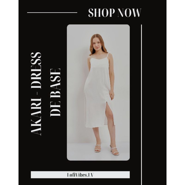 Dress Wanita - Akari - Dress De Base