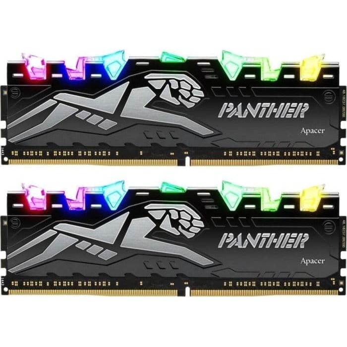 Apacer Panther Rage RGB LED DDR4 8GB (2X4) PC- 2666MHZ I 8GB KIT