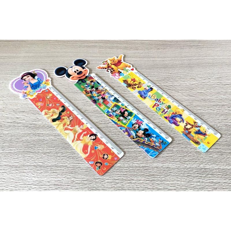 

Penggaris Anak Karakter Pooh, Mickey, Princess 15cm