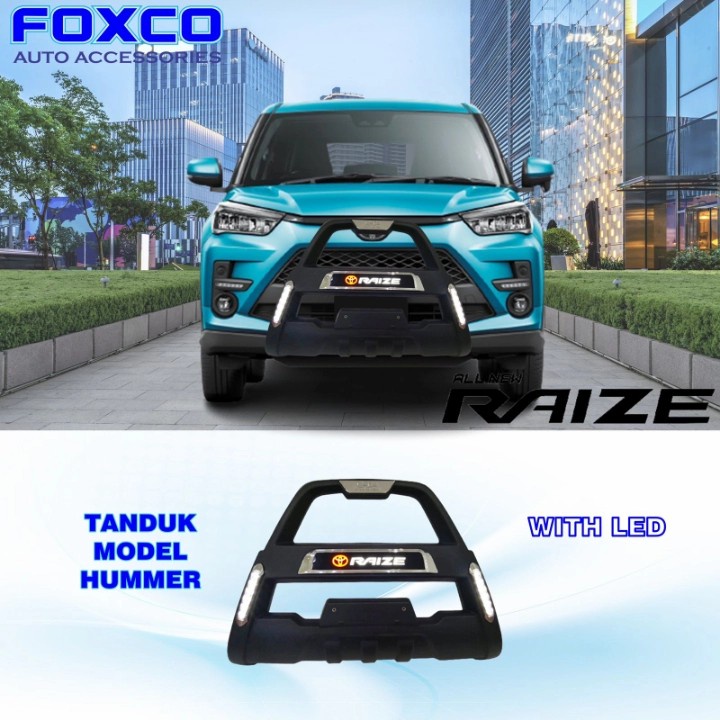 Tanduk Depan Hummer Toyota Raize MC