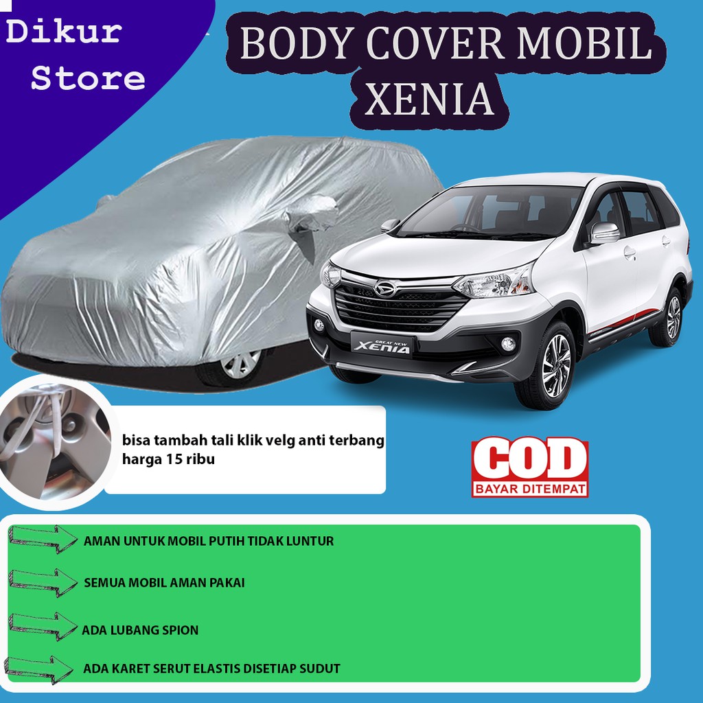 Sarung Mobil AVANZA Body Cover Mobil Avanza Sarung Mantel Penutup Mobil Avanza Murah