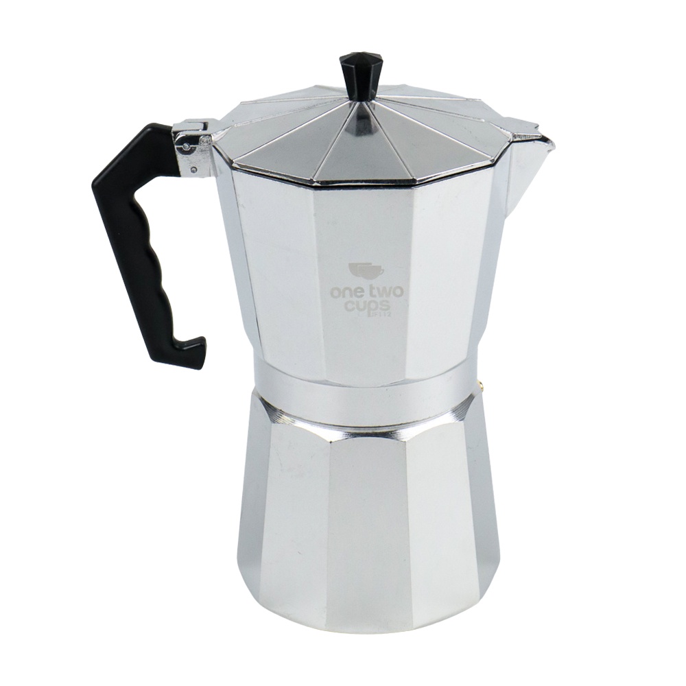 Moka Pot Murah / Moka Pot  Alat Pembuat Kopi Espresso -Silver