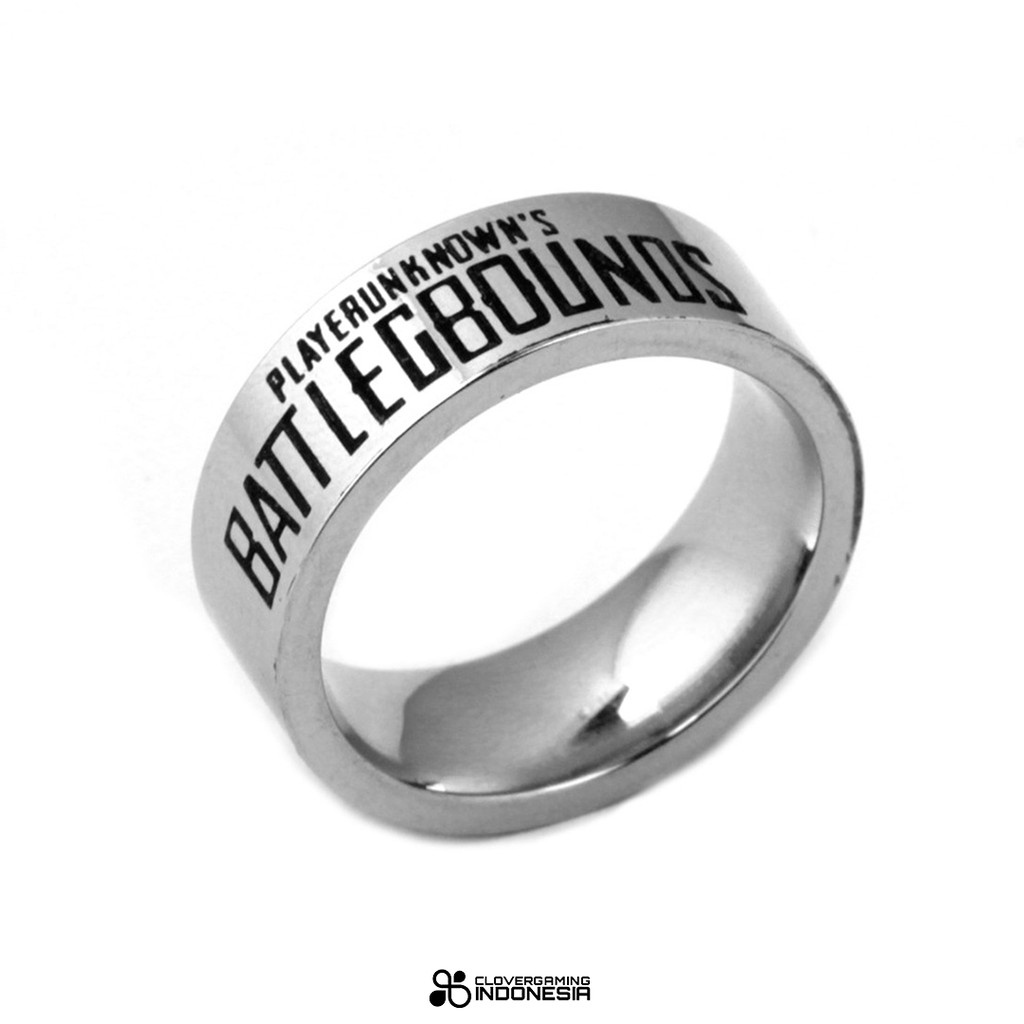 Cincin PUBG Logo - Premium Gaming Player Unknown's Battlegrounds Acc Ring