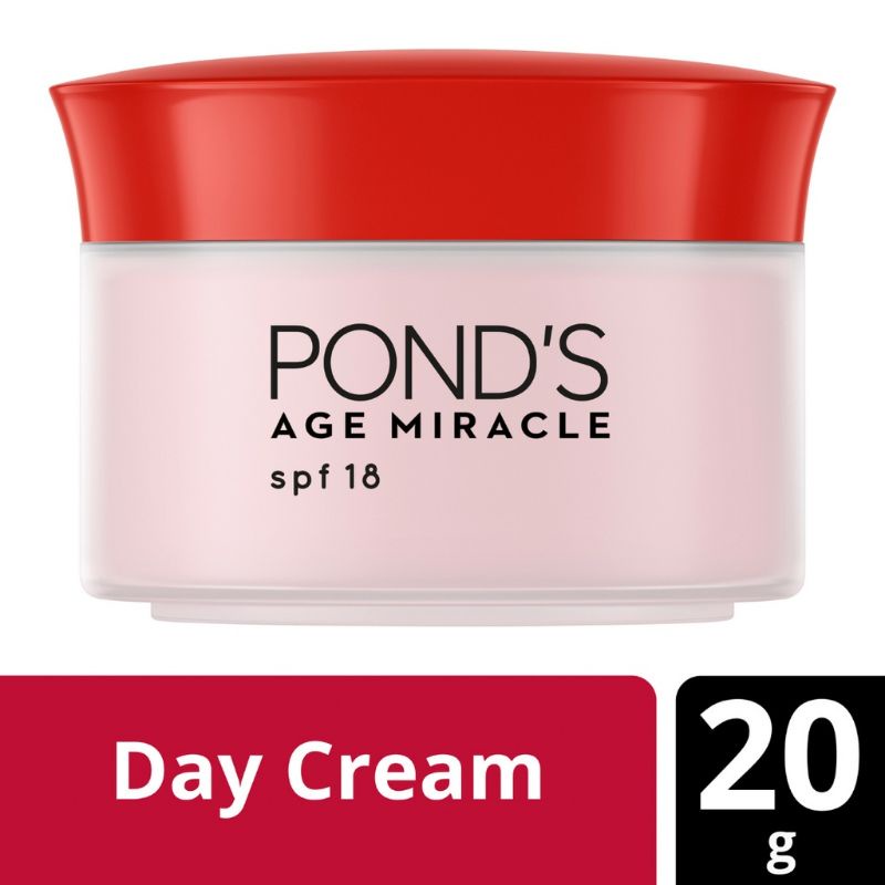 PONDS AGE MIRACLE DAY CREAM 20 GR/NIGHT CREAM 10 GR - ORIGINAL 100%