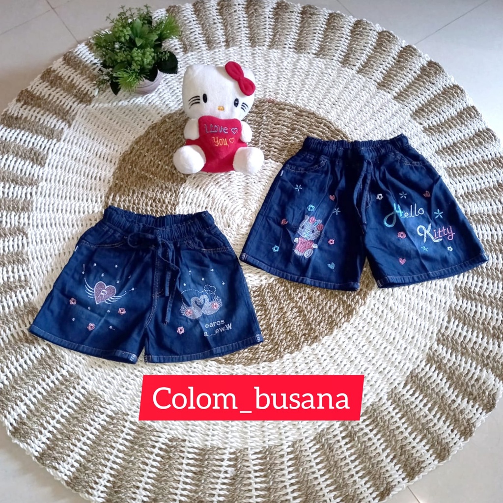 Hotpen Celana Pendek Jeans Anak Perempuan Murah