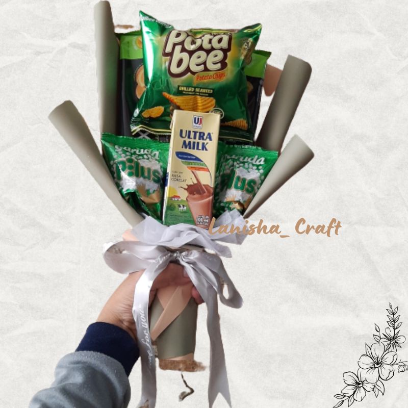 

Buket Snack|Buket Jajan|Buket Wisuda|Buket Hijau