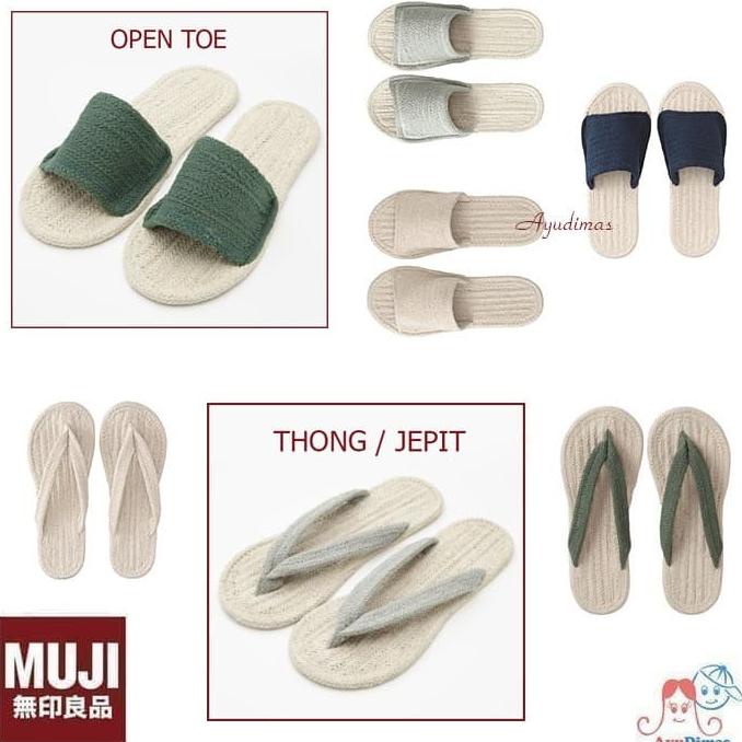 MUJI COTTON Room Sandals / Sandal
