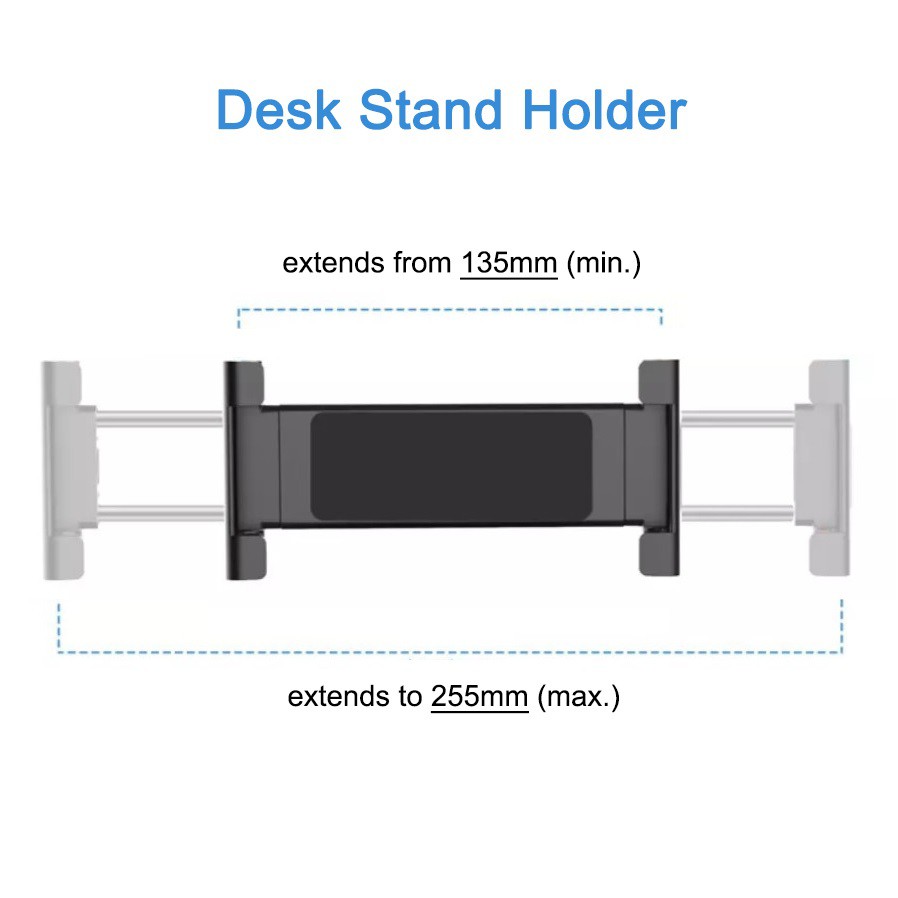 Desktop 360 Multi-Angle Rotatable Phone and Tablet Holder - Holder Smartphone Universal 360