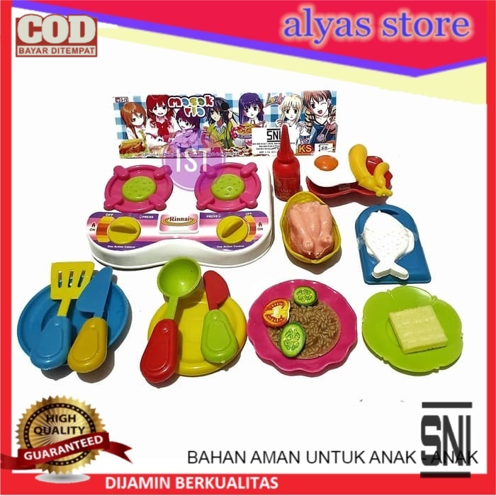 MAINAN MASAK CEWEK Mainan Masakan RIa Nasi Goreng No.KS 68