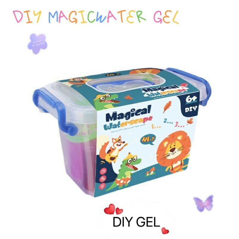 MAINAN DIY PRAKARYA MAGIC WATERSCEAPE PAKET KOMPLIT