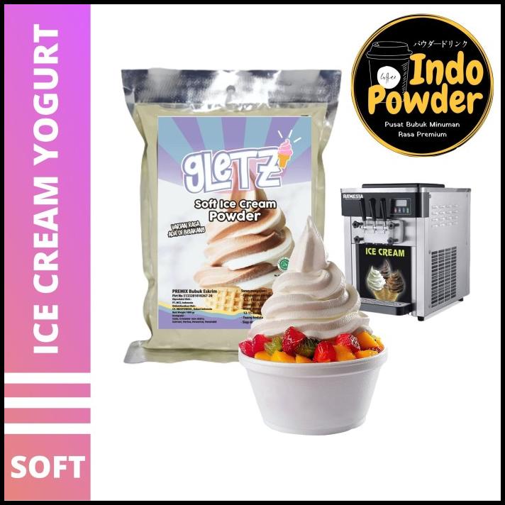 

Soft Ice Cream Yogurt 1Kg - Bubuk Es Krim Yogurt