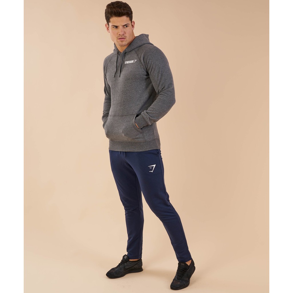 gymshark mens crest hoodie