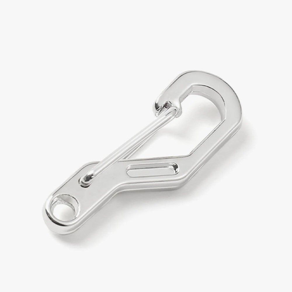 Lanfy Carabiner Mini Portable Bentuk D Bahan Zinc Alloy Untuk Mendaki Gunung