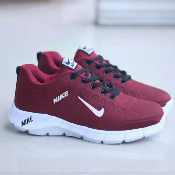 sepatu sneakers wanita pria  sepatu cewek cowok olahraga jogging senam