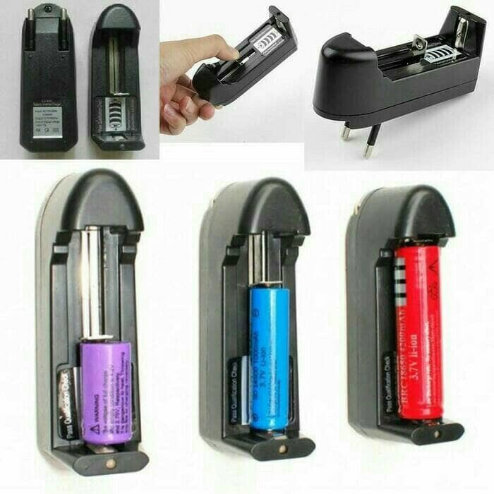 Universal Cell Charger 18650 AA AAA Recharge Battery Indikator Lampu