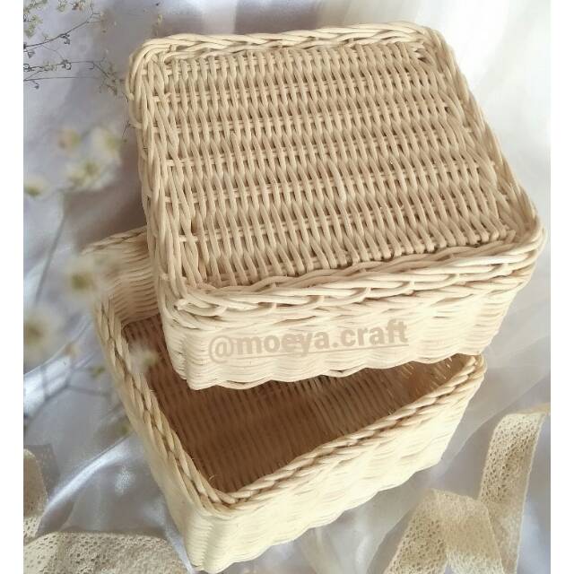 Box rotan serbaguna | box hampers rotan | gift box | keranjang rotan serbaguna