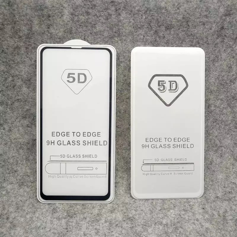 Tempered Glass 5D Samsung A6 A6+ A7 A8 A8+ PLUS 2018 J8 Full Cover Color