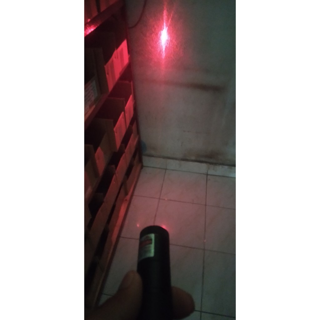 Red Laser Pointer 301 650MN 5MW 8000M / Laser Warna Merah