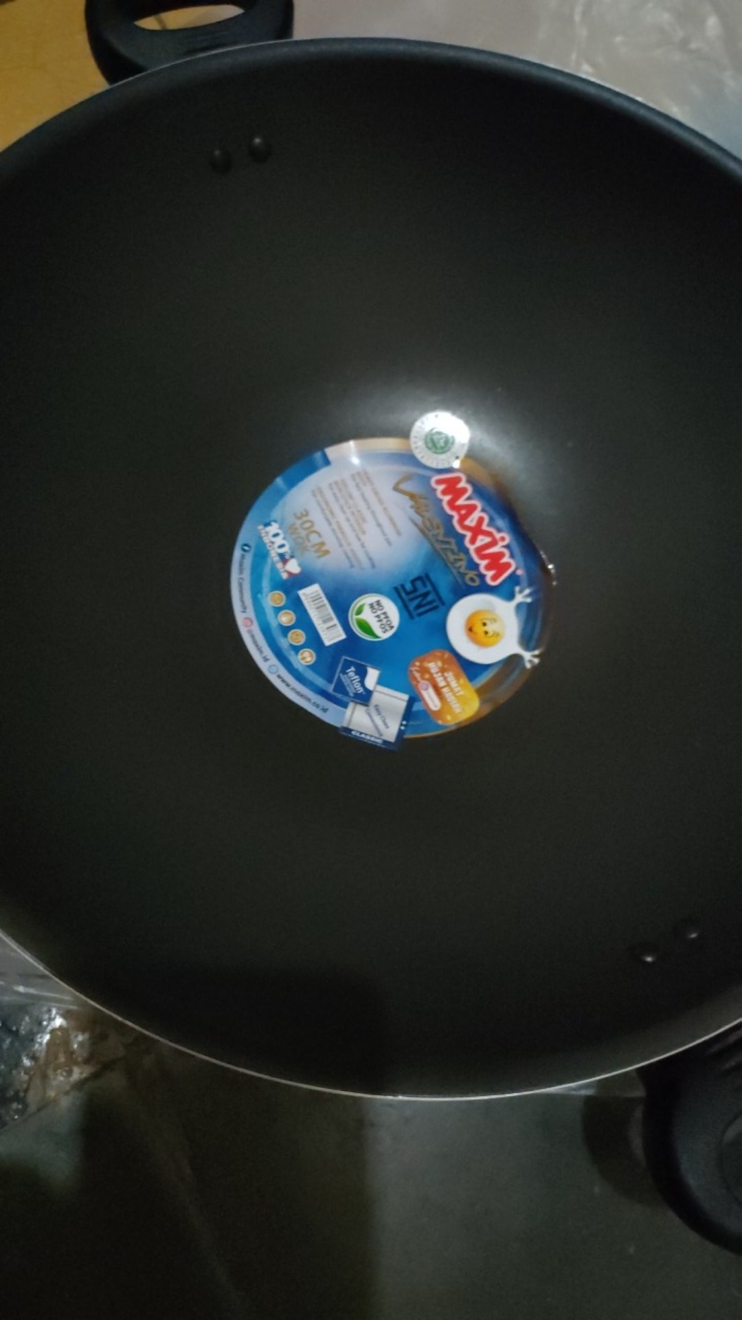 Maxim Wajan Wok 30 Cm Valentino