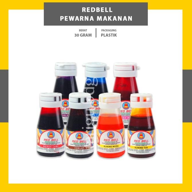 

PEWARNA MAKANAN RED BELL 55ML - REDBELL PEWARNA MAKANAN CAIR MINUMAN