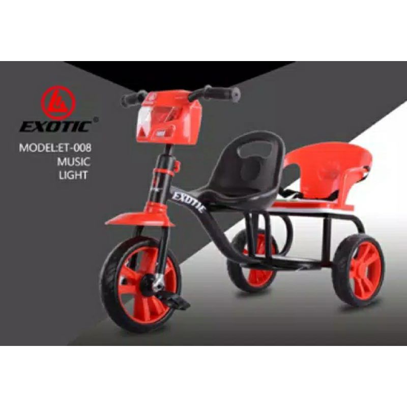 Tricycle Exotic Boncengan