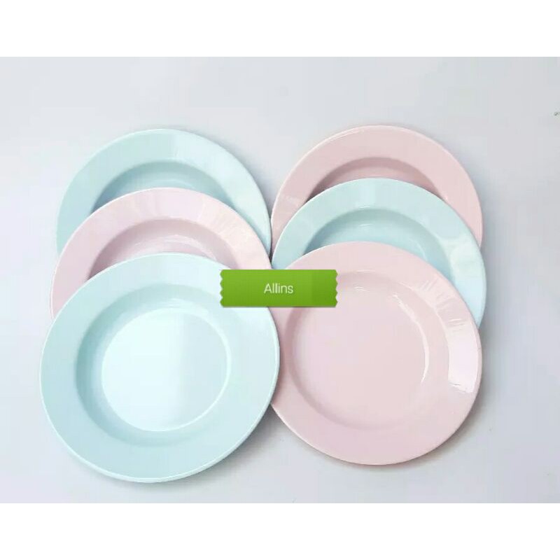 Piring Seng Piring enamel Polos Harga Satuan