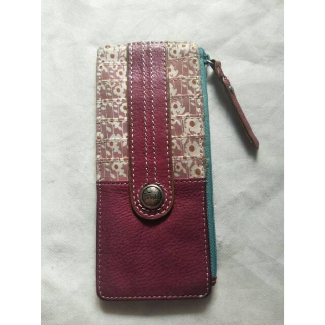 SOLD Dompet kartu fossil second preloved